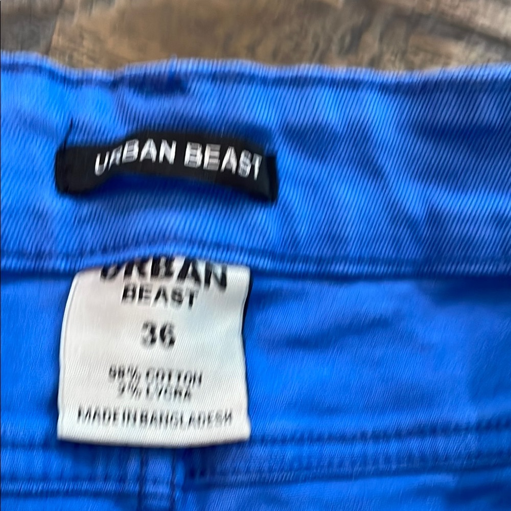 Urban Beast distressed shorts size 36 - Picture 8 of 11